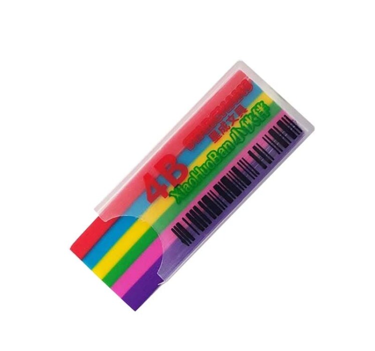 پاکن معطر رنگین کمانی در غلاف 