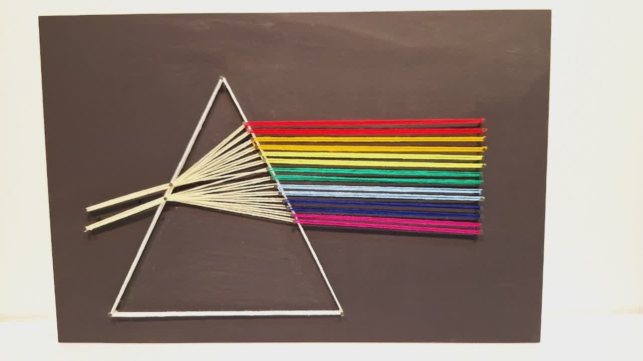  ماکت منشور چوبی 