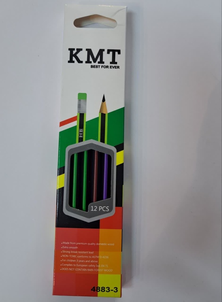 مداد مشکی 12 عددی